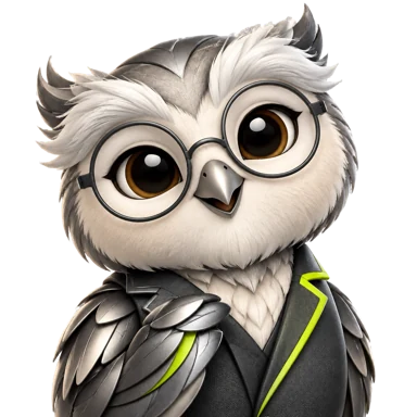 Professor Genius, the friendly owl car-care educator